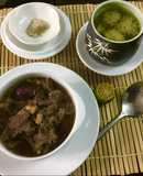 Tim heo tiềm nhân sâm