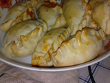 Empanadas de pollo al horno simples de hacer