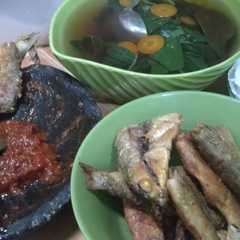 A picture of Sayur bayam.