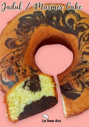 Foto resep Bolu Jadul / Marmer Cake Ekonomis 2 Telur
