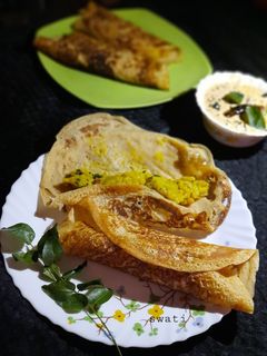 আটার মশালা ধোসা(Aatar Masala Dosa recipe in bengali) রেসিপির প্রধান ছবি