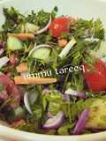Hadaden salad din parsley da dankalin,turawa da tumatar