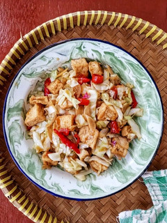 Foto resep Tumis Tahu Kubis
