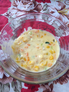 Foto resep Cream soup jagung wortel mpasi 1 th