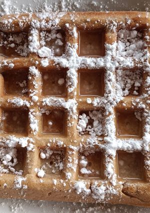 Una foto de Gofres sin gluten