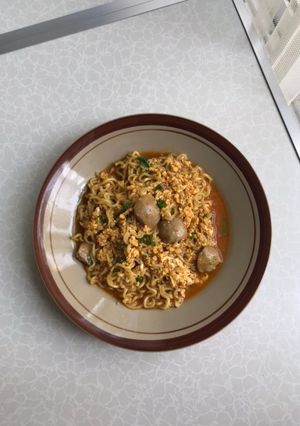 Foto resep Mie Dokdok Ala Warmindo