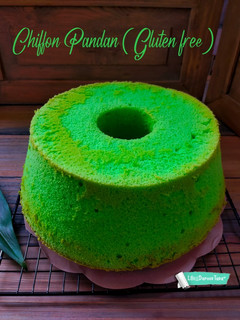 Foto resep Chiffon Pandan Gluten Free