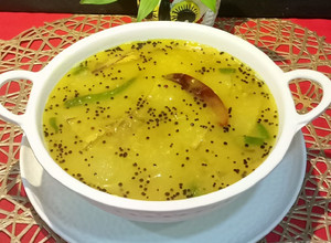 A picture of Summer Special Tok Dal Bengali Style.