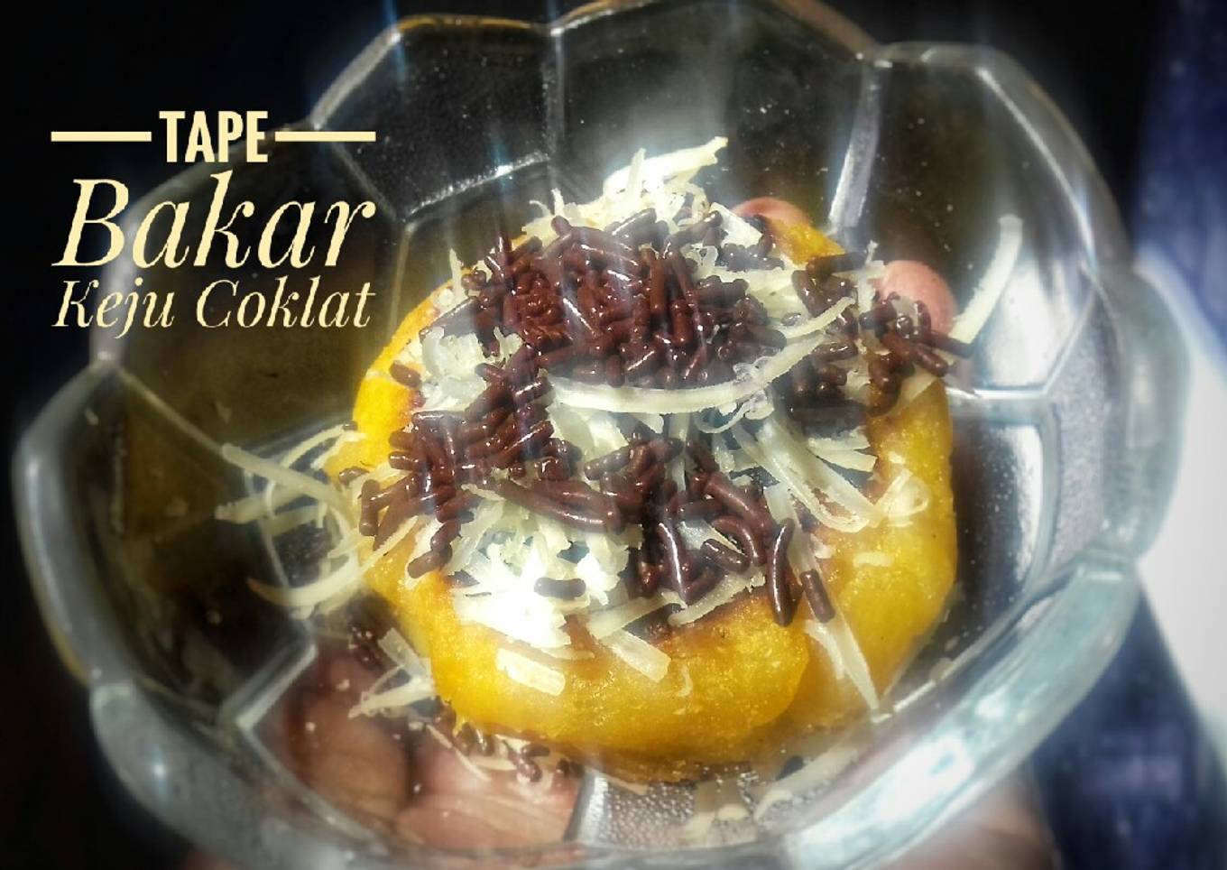 Tape Bakar Keju Coklat