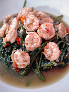 Foto resep Cah kangkung udang