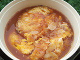 Telur Ceplok Kuah Merah