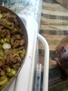 A picture of Stuffing with giblets.