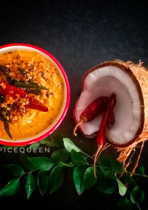 A picture of Red Coconut Chutney.