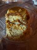 Postre de avena y banana en microondas