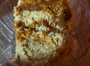 Una foto de Postre de avena y banana en microondas