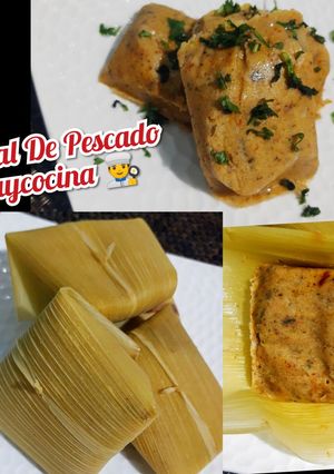 Una foto de Tamal De Pescado a lo Caribeño