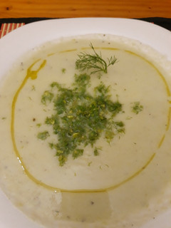 Una foto de Crema de hinojos