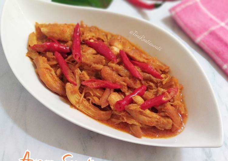 IDE #Resep Ayam Suwir Santan Pedas resep masakan rumahan yummy app