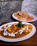 Paneer lababdar with tomato gravy