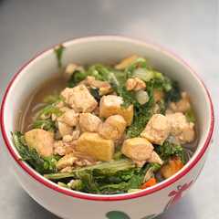 รูปของ Tumis sawi putih dan tahu
