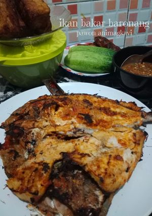 Foto resep 411# Ikan baronang bakar