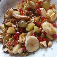 A picture of Nutty fruit chat.