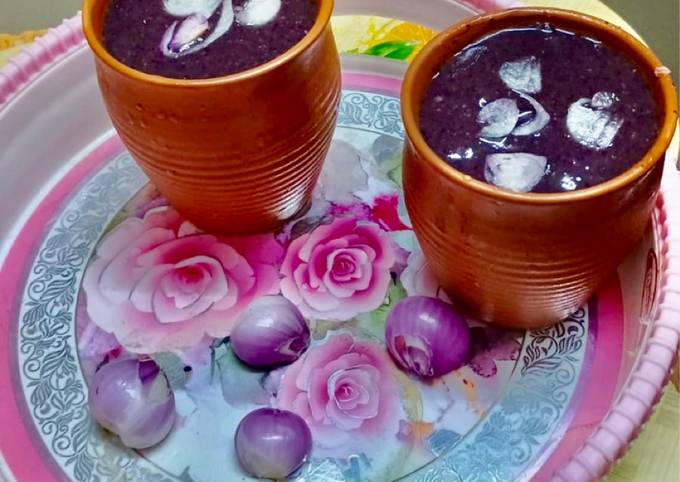 Kavuni Arisi Kanji / Black Rice Porridge Recipe by Renuka Prabakaran ...