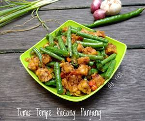 Resep Terbaru Tumis Tempe Kacang Panjang Paling Enak