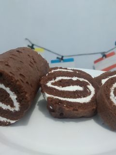 Foto resep Cemilan bolu gulung chocolatos