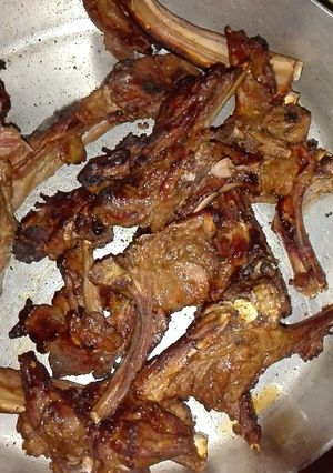 A picture of Grilled Lamb Chops 🍖😋.