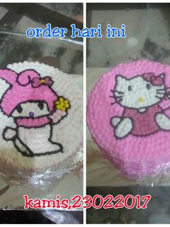 Foto resep Kue tart simple dan ekonomis(rainbow cake)