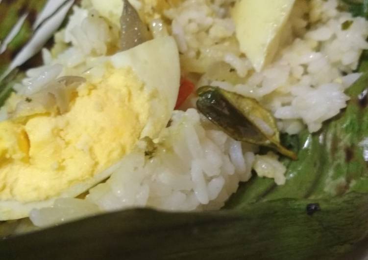 Nasi Bakar Telur Simple #bantumantenbaru
