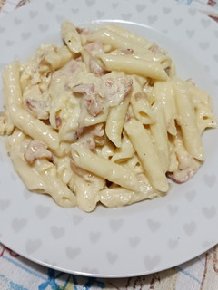 Una foto de Pasta a la carbonara
