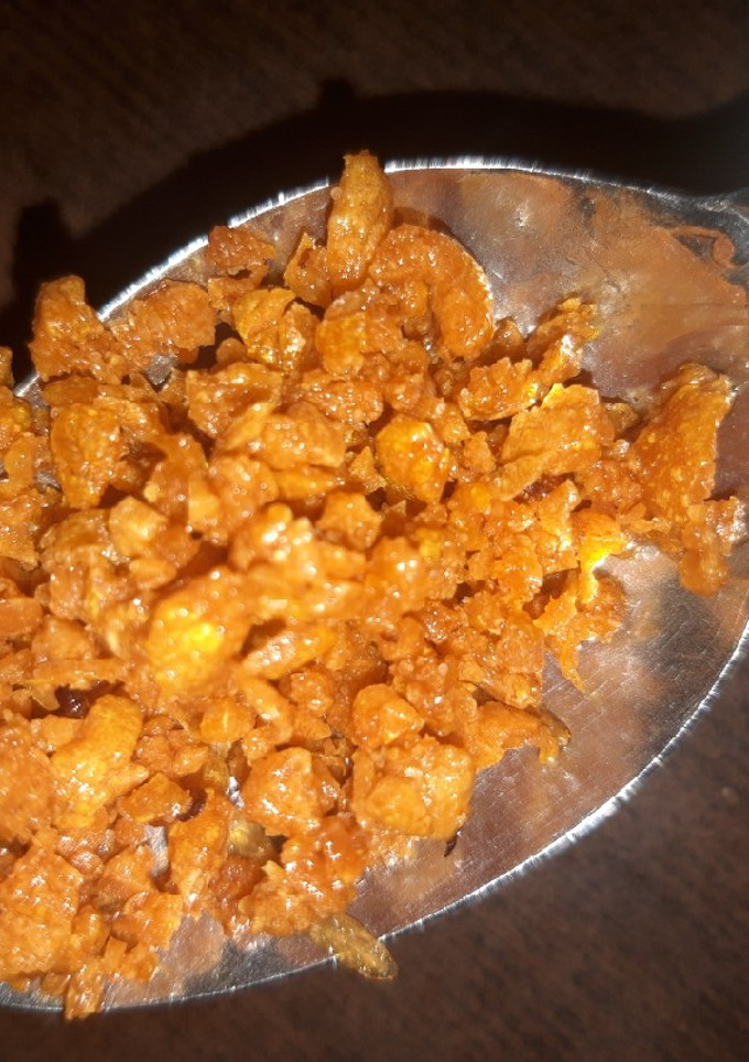 عکسی از دستور سیر سرخ شده