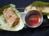 বাঁধাকপি ফ্র্যাঙ্কি রোল (bandhakopi franky roll recipe in bengali)