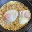 Arroz rústico con pollo y huevo 🍳 🍚 🍗