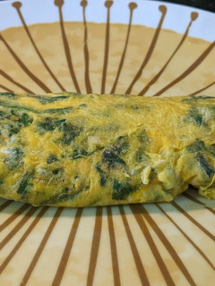 Una foto de Tortilla de espinacas