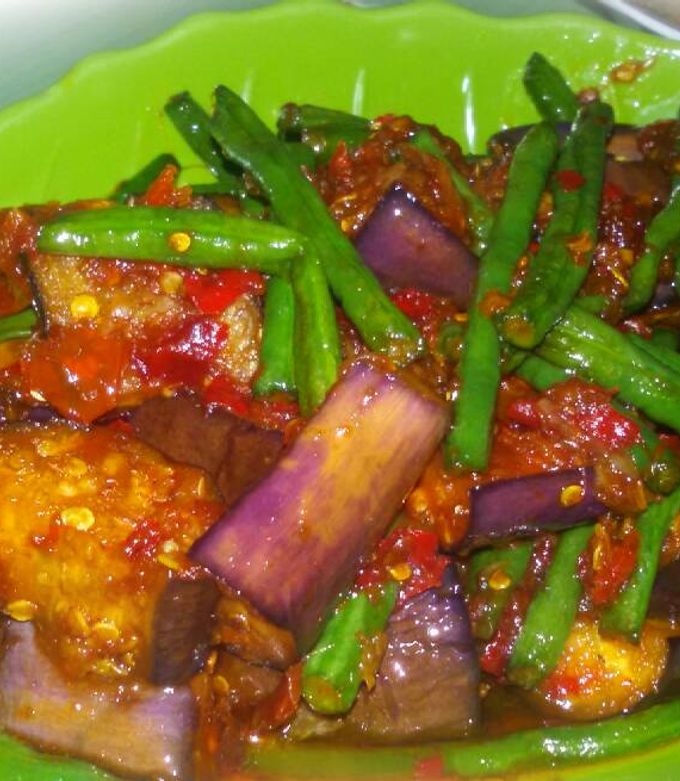 Foto resep Tumis Terong Ungu Pedas