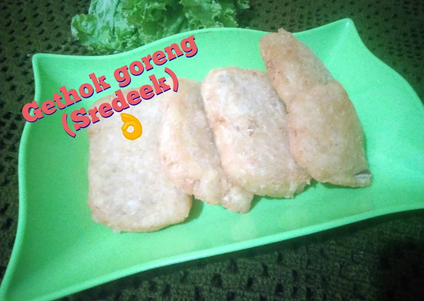 2. Sredeek (Gethok Goreng)