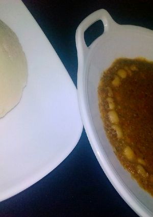 A picture of Miyar kubewa busashshe by mmn Khaleel's kitchen.