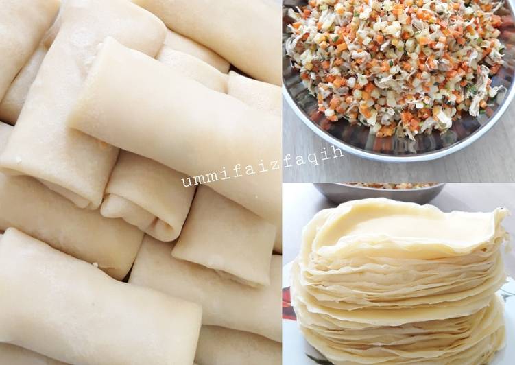 Cara termudah untuk Vegan saat makan malamRisoles Ayam Sayur