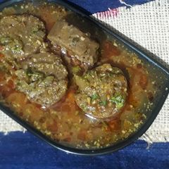 A picture of Horse gram muthiya curry.