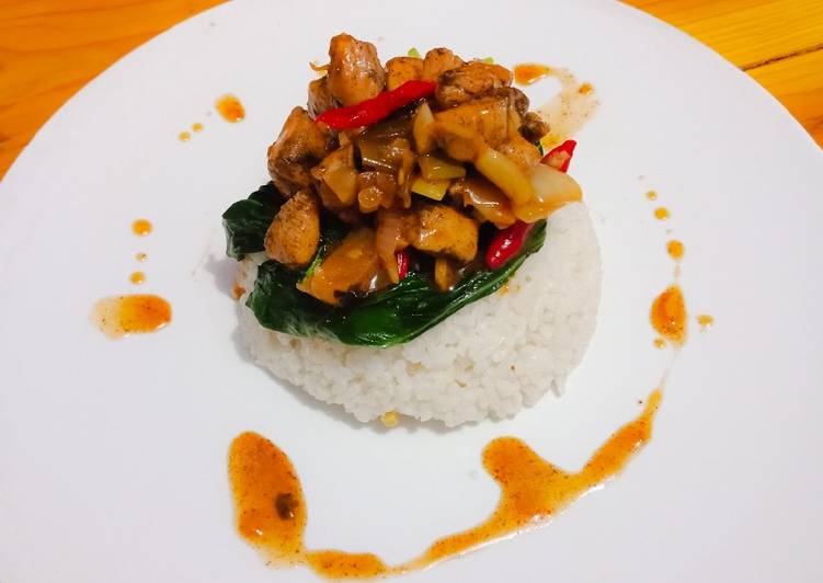 Kung Pao Chicken Hainan Rice