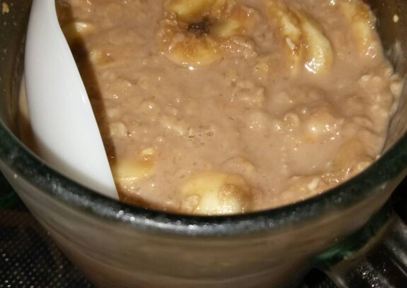 Simple Overnight oat fruit