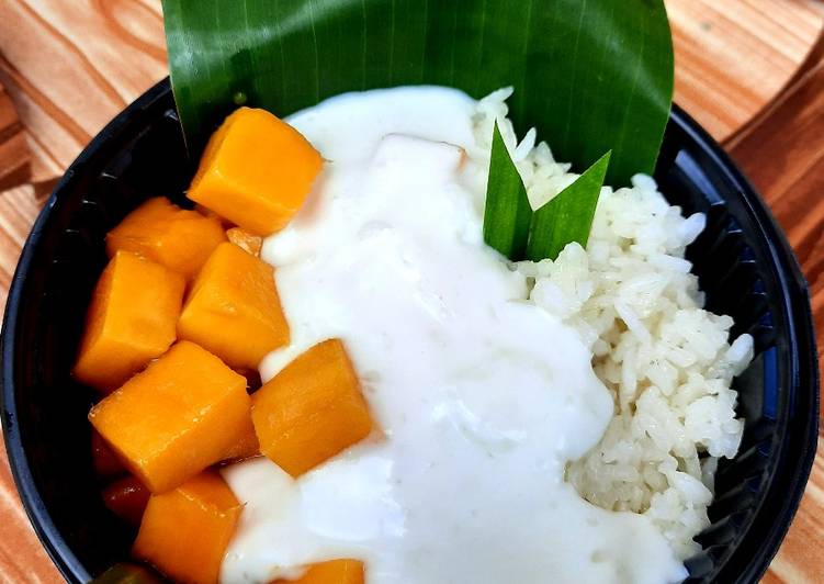 Langkah Mudah untuk Menyiapkan Mango Sticky Rice, Enak Banget