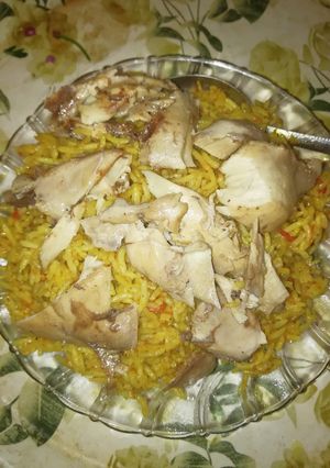 صورة لوصفة كبسة يمممي