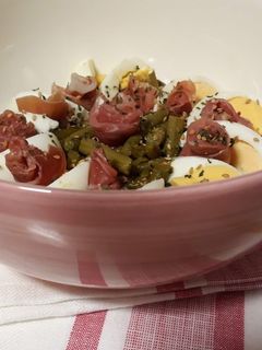 Una foto de Judías verdes con jamón