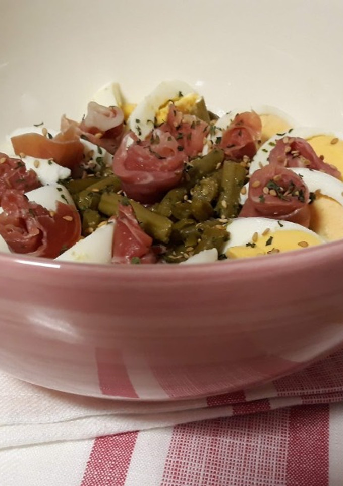 Una foto de Judías verdes con jamón