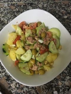 Una foto de Ensalada de patatas