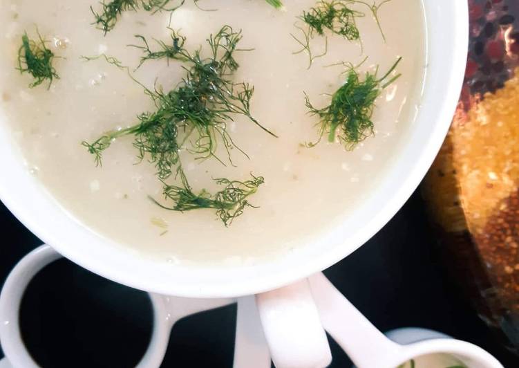 Recipe: Tasty Cream of Chicken Soup